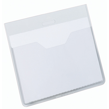 DURABLE Namensschild 90 x 60 mm (B x H) transparent