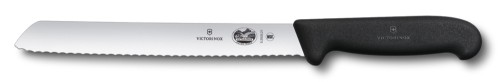 Victorinox Brotmesser Wellenschliff, Fibrox, 21 cm
