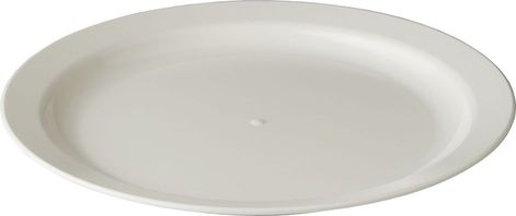 Roltex Teller flach, 25,5 cm Durchmesser, weiß