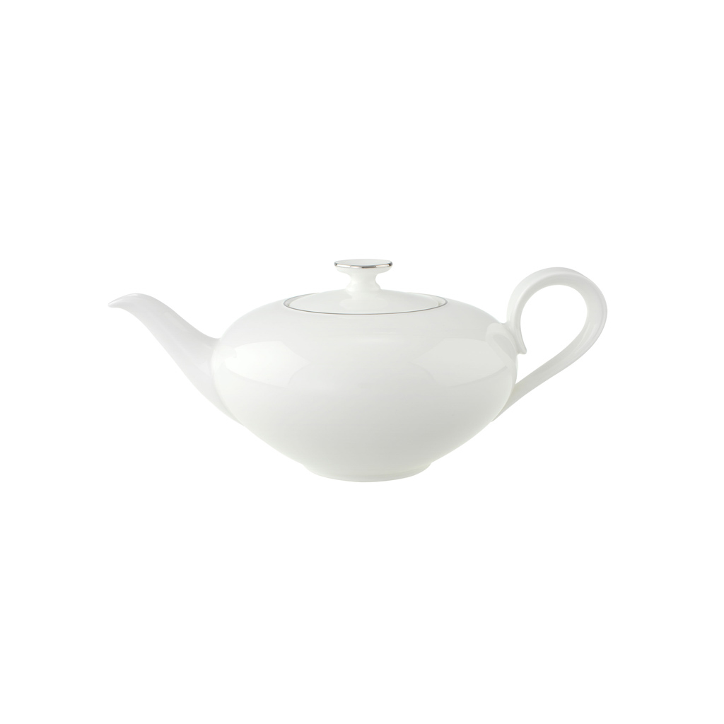 Villeroy und Boch Teekanne 6 Pers. mit Deckel - Maße: H: 0 cm / Ser.: Anmut Platinum No.1