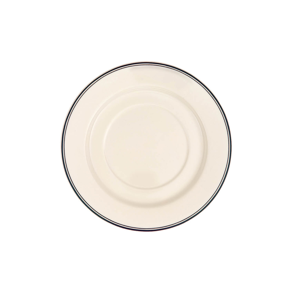 Villeroy und Boch Suppen-Untertasse - Maße: 19 x 19 x 2 cm / Ser.: Design Naif