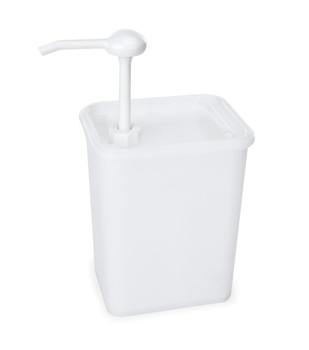 Saucenspender. Polypropylen. für dickflüssige Saucen geeignet, mit Maßeinteilung. Maße: