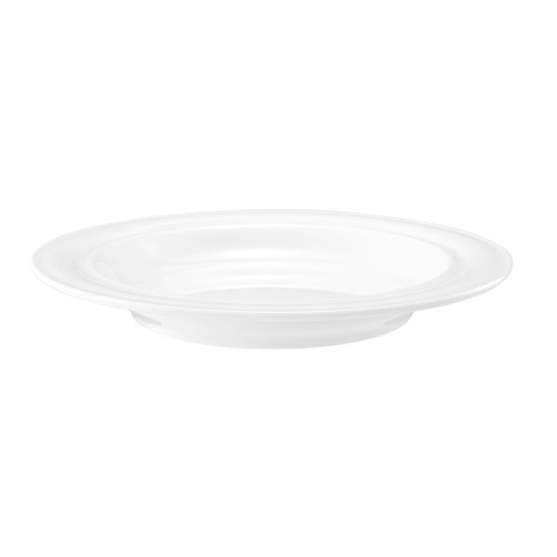 Seltmann Teller halbtief 25,5 cm, rund, Form: Community, weiss, hohe Kantenschlagfestigkeit, Made in Germany