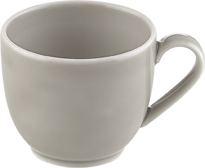 Bauscher Obertasse aus der Kollektion scope glow gray, 180 ml, aus Porzellan