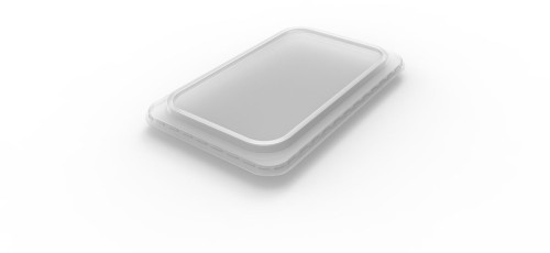 Duni Deckel für 1/4 GN Menüschalen 272 x 173 mm Transparent, 225 Stk/Krt (1 x 225 Stk)