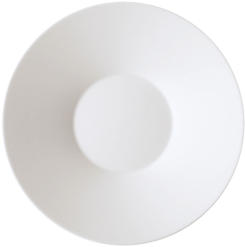 Gourmetschale 30 cm, rund Form Tric - uni weiss