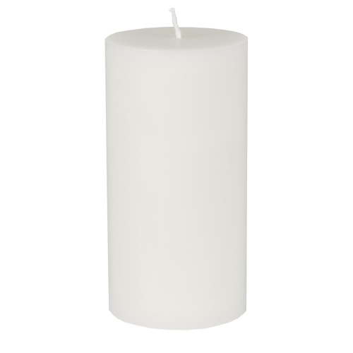 Stumpenkerze Ø 70 mm · 150 mm weiss aus 100% Stearin, durchgefärbt von PAPSTAR