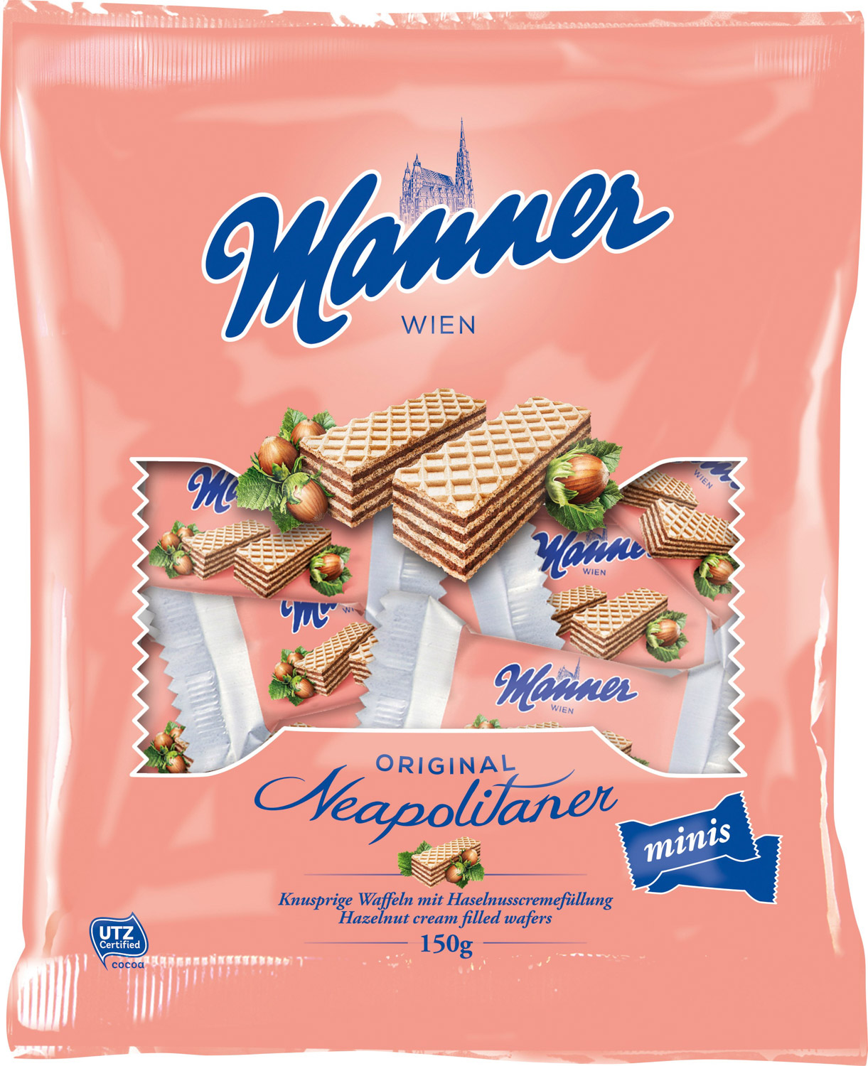 Manner Original Neapolitaner Minis (10x15g) 150G