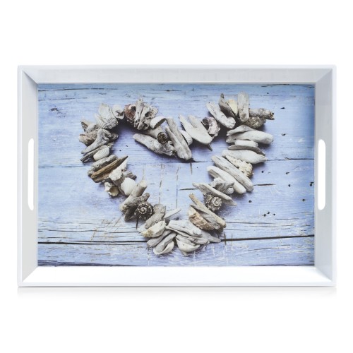 Zeller Melamintablett Herz