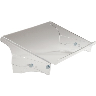 BakkerElkhuizen Konzepthalter Q-doc 515 DIN A4 nicht höhenverstellbar mit Neigungsverstellung ohne verstellbaren Zeilenzeiger Acrylglas