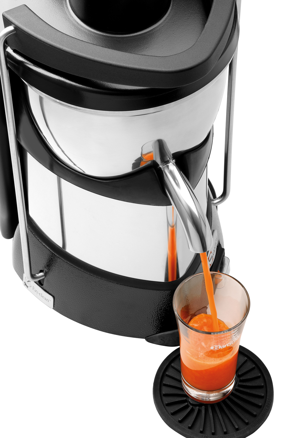 Bartscher Entsafter 50 | Steuerung: Kippschalter| Maße: 48 x 45 x 26,0 cm. Gewicht: 14,5 kg