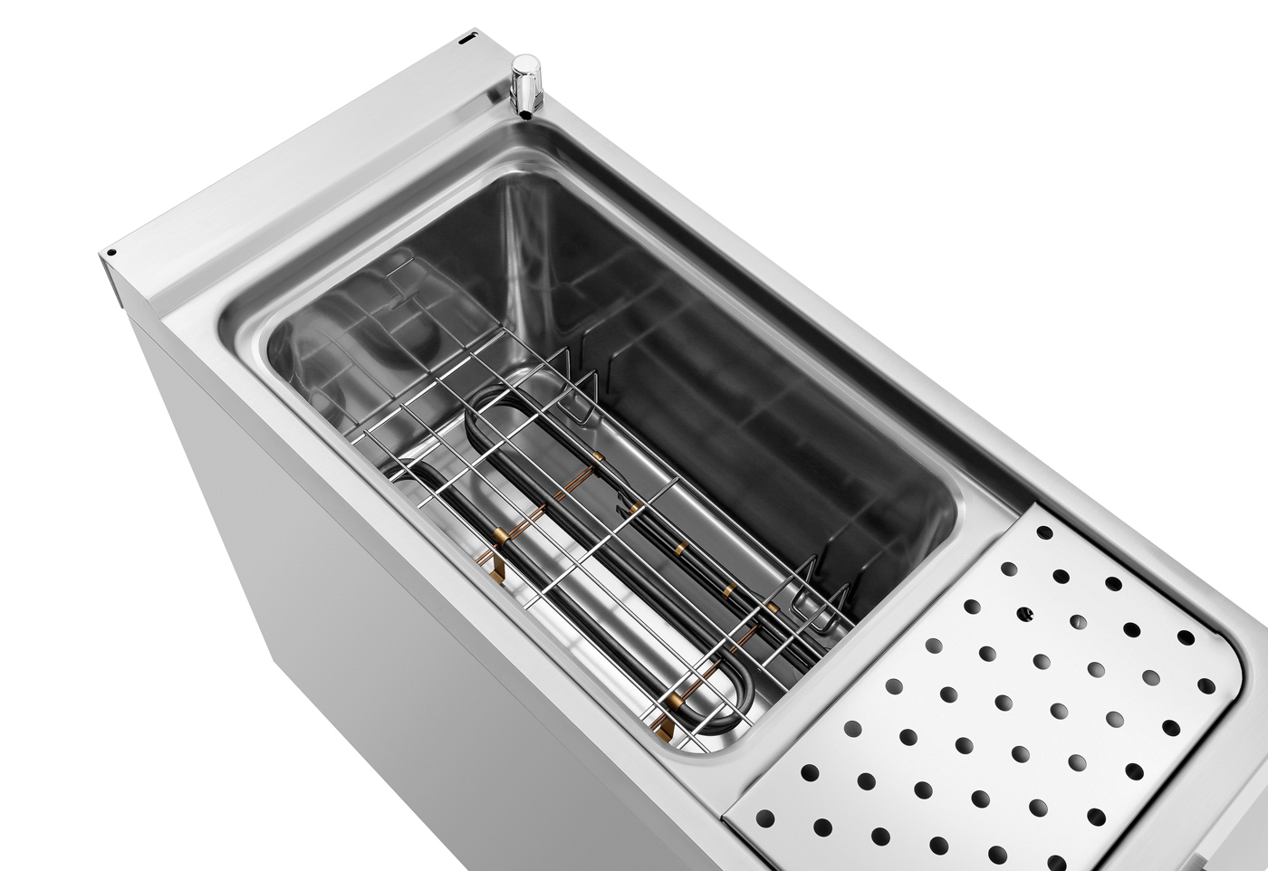 Bartscher Elektro-Nudelkocher, 1 Becken |Spannung: 400 V | Maße: 40 x 90 x 90,0 cm.Gewicht: 45,2 kg