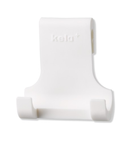KELA Haken Tim Silikon weiß 8,5x4,0x9,5cm