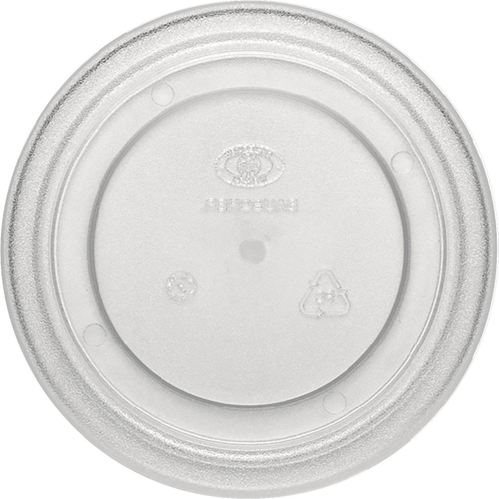 BAUSCHER kunststoffdeckel Deckel transparent flach Ø 128 mm