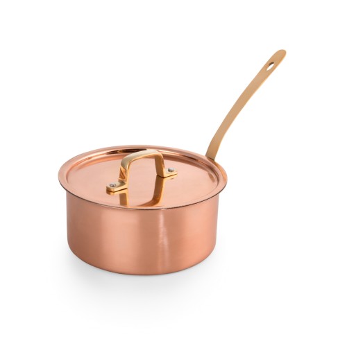 Servierkasserolle mit Deckel SERVIERGESCHIRR KUPFEROPTIK. Chromnickelstahl/Kupfer, ›