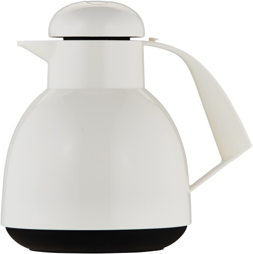 Helios Isolierkanne Day Push 1,0 l weiß