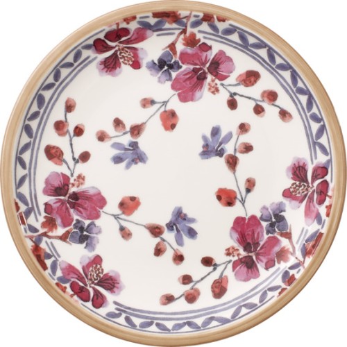 Villeroy & Boch Coupeteller flach, 16 cm Durchmesser, Serie Artesano Provençal Lavendel
