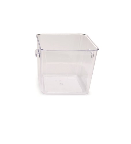 Vorratsbehälter. Polycarbonat. mit farbiger Literskalierung und Seitengriffen, Deckel