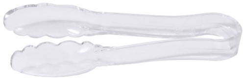 Salatzange aus glasklarem Polycarbonat, spülmaschinenfest, temperaturbeständig bis +95C Länge: 15 cm