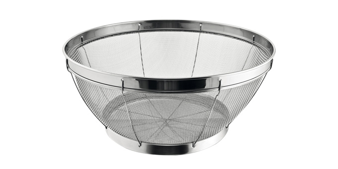 Korb zum Abtropfen GrandCHEF ø 30 cm rostfreier Edelstahl Spülmaschinenfest