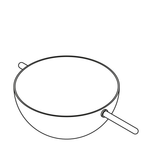 Arne Jacobsen Oberteil für 09-1 steel, Maße: 58 x 58 x 75 mm