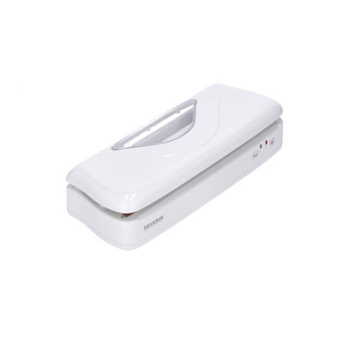 Severin Folienschweißgerät, ca. 160 W, Sichtfenster, Absaugfunktion, Doppelschweißdraht, 1 Rolle Folie Breite 28,5 cm inklusive