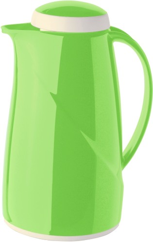 Helios Isolierkanne WAVE, Inhalt: 1,0 Liter, Farbe: kiwi, Kunststoff, Drehverschluß, Hartglaseinsatz, Höhe: 25,1 cm.