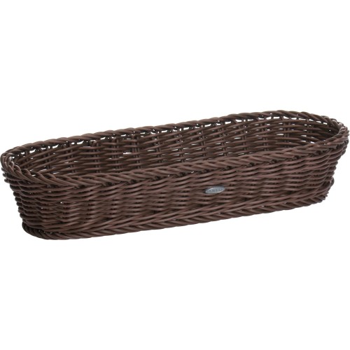 Westmark Baguettekorb oval, 40 x 16 x 8 cm, braun