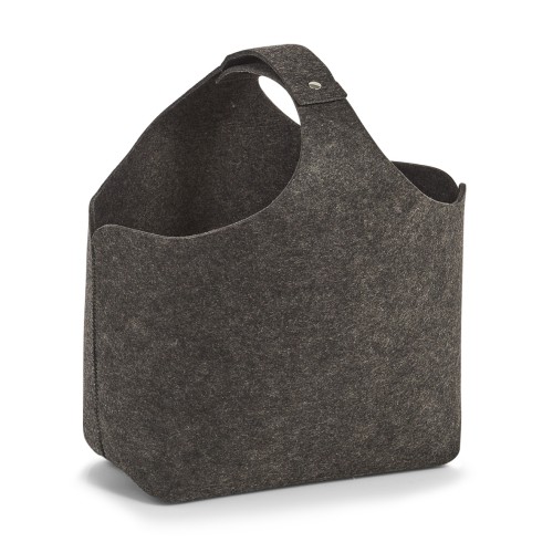Aufbewahrungskorb, Filz, 32x18x43 cm. Farbe: anthrazit. Mit diesem hochwertigen Korb aus Filz können Sie nicht nur wunderbar Ordnung in Ihren
