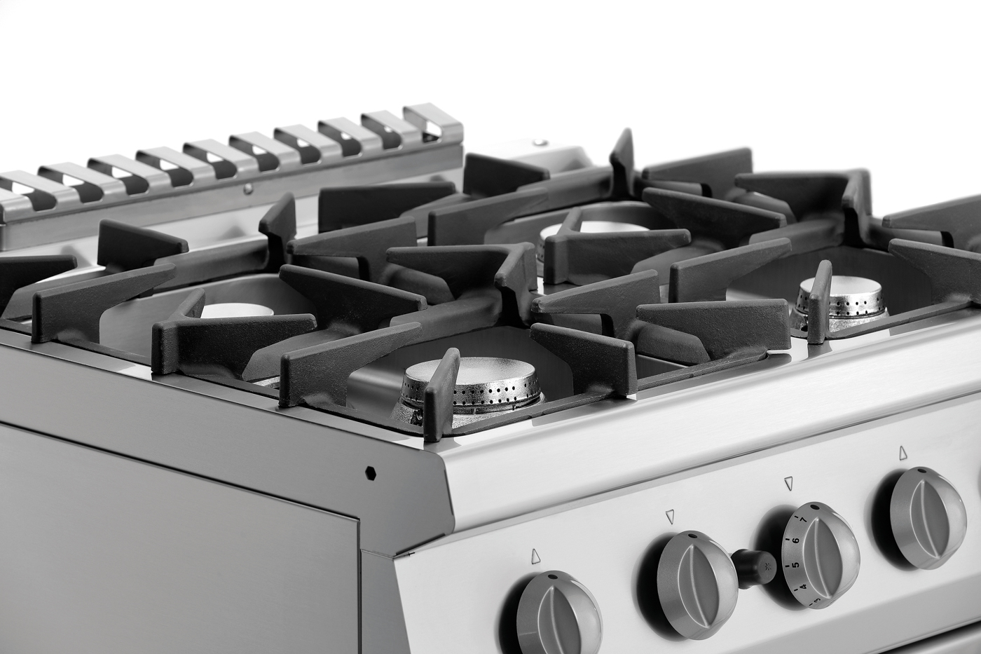 Bartscher Gasherd 70040 GB21 | Pilotflamme: Ja |Maße: 67,5 x 70 x 92,0 cm. Gewicht: 115,4 kg