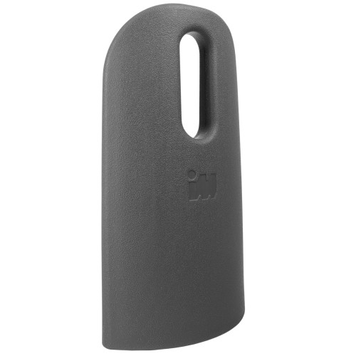 SARO Kunststoff Eckschutz 380mm hoch GRAU Made in Europe - Schützen Sie Säulen, Vitrinen, Regale mit dem Eckschutz aus Edelstahl oder