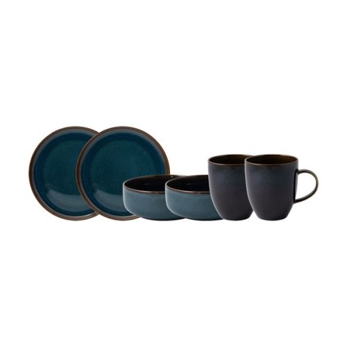 Villeroy & Boch Crafted Denim Fruehstuecks Set 6-teilig