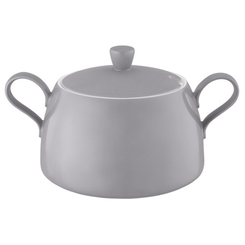 Seltmann Schüssel mit Deckel 3,00 l, rund, Form: Coup Fine Dining, Dekor: 57272 8, hohe Kantenschlagfestigkeit, Made in Germany