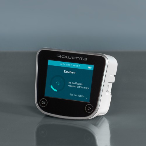 Rowenta PU8080 PURE HOME Luftreiniger | tragbare Air Quality Box | Detektion von Luftverunreinigungen in Echtzeit | intelligente