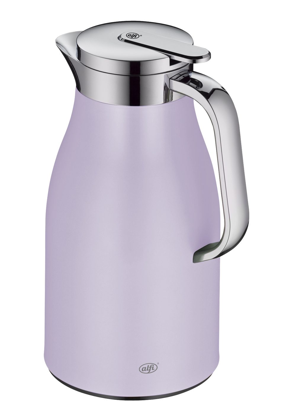 Isolierkanne Skyline lavender mat 1,0 l; by pearl creative Christian Rummel & Tim Storti; hochwertiger Edelstahl mit Hartglaseinsatz