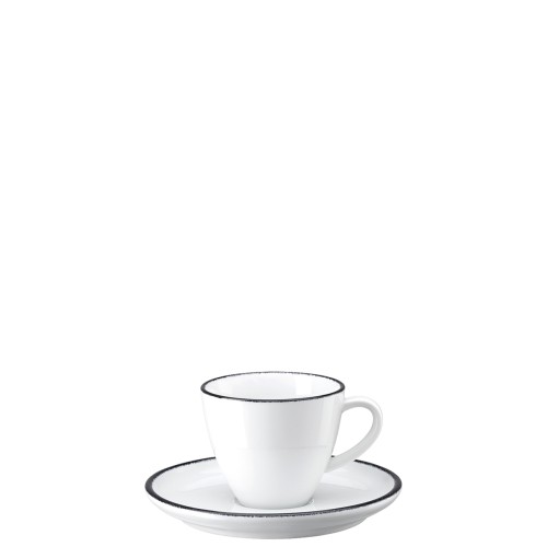 Rosenthal Obertasseertasse 0,21 Liter Profi Easy Rock aus Porzellan