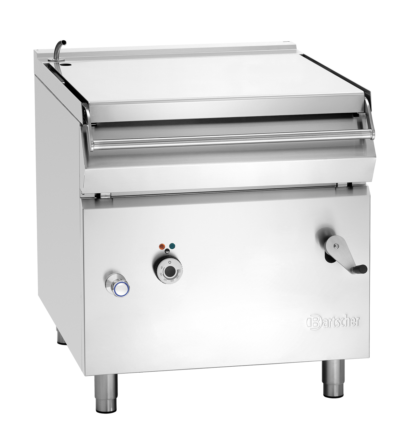 Bartscher Kippbratpfanne 900 E87LHK | Frequenz:50/60 Hz | Maße: 80 x 90 x 90,0 cm. Gewicht: 150 kg
