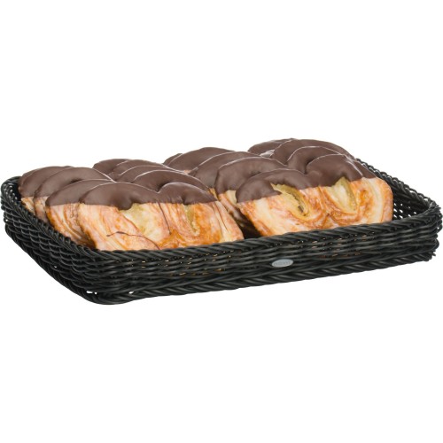 Westmark Tablett eckig, 40 x 30 x 5 cm, schwarz