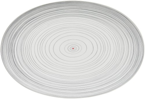 TAC Gropius Stripes 2.0 von Rosenthal, Platte 38 cm, aus Porzellan, spülmaschinengeeignet