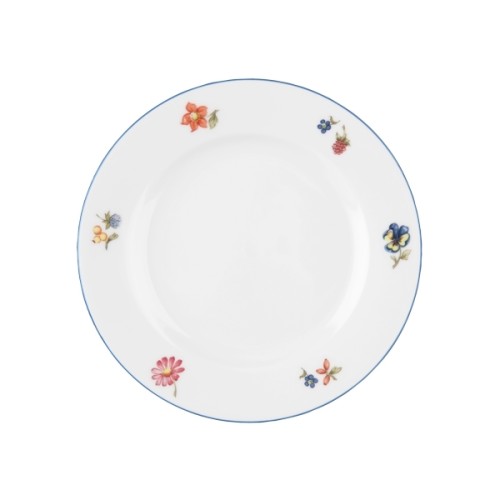 Seltmann Brotteller 17 cm Fahne, Form: Sonate, Dekor: 34032 Nostalgie