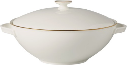 Villeroy & Boch Terrine, Serie Anmut Gold, Inhalt: 2,2 Liter