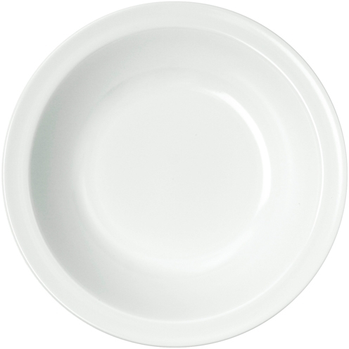 WACA Suppenteller COLORA in weiß, aus Melamin. Durchmesser: 20,5 cm. Kapazität: 0,6 l.