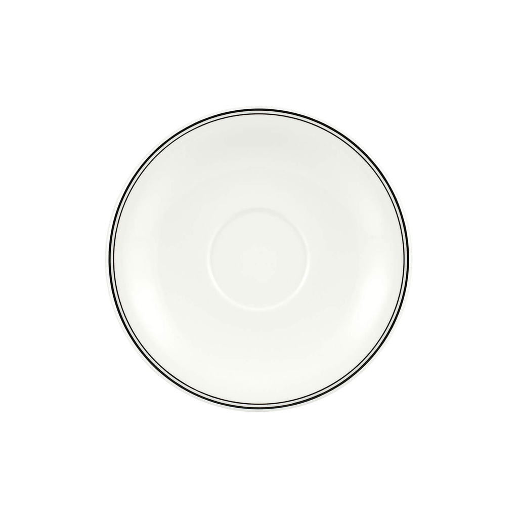 Villeroy und Boch Café au lait Untertasse XL - Maße: 19,5 x 19,5 x 2,9 cm / Ser.: Charm & Breakfast Design Naif