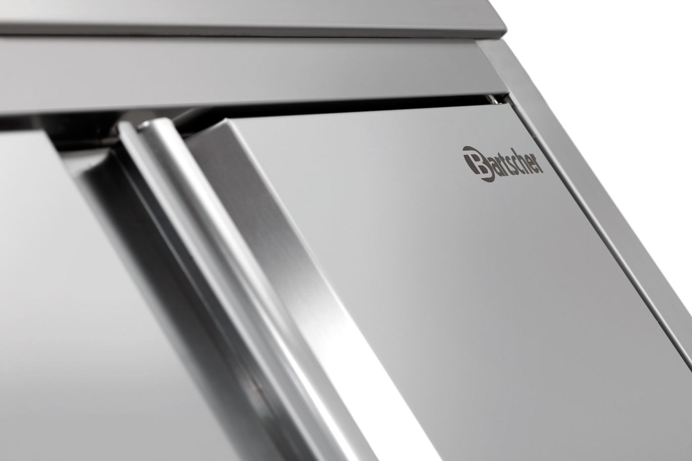 Bartscher Hochschrank 600, B800, 2FT, CNS |Eigenschaften: Füße aus Vierkantrohr 40 x 40 mm |Maße: 80 x 60 x 200,0 cm. Gewicht: 78 kg