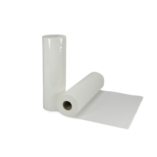 Medi-Inn® Liegenabdeckrollen Ø 13 cm · 50 m x 39 cm weiss perforiert auf 35 cm, einzeln verpackt von Medi-Inn®