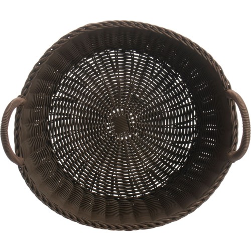 Westmark Füllkorb rund mit 2 Henkeln, Ø 42 x 19 cm, braun