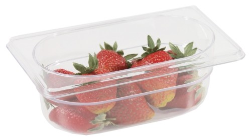 GN 1/9-Behälter aus Polycarbonat Tiefe: 10 cm, Volumen: 1 l, GN: 1/9
