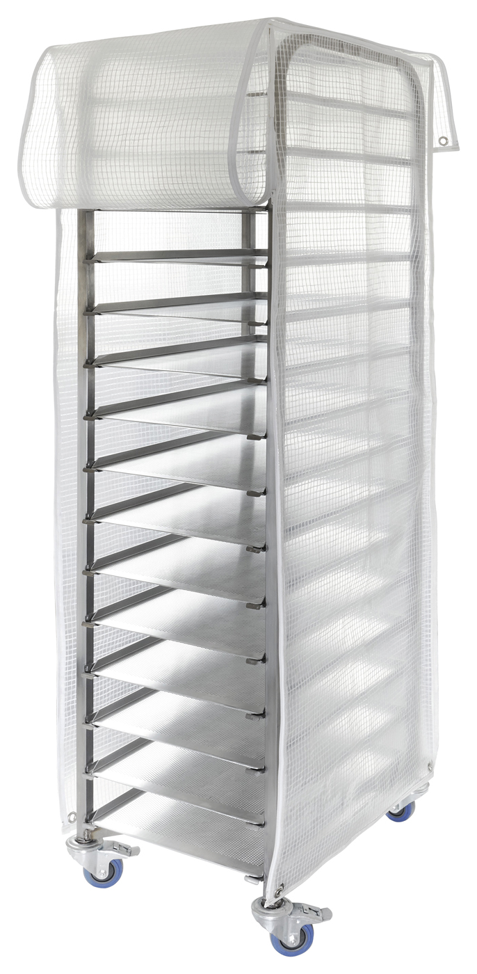 SCHNEIDER Klimaschutzhaube/Gitterhaube für Frosterwagen 160 x 49 x 64 cm, längs