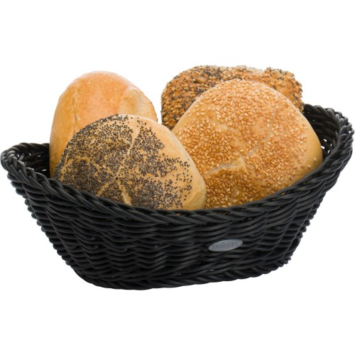Westmark Korb »Coolorista« oval, 23,5 x 18 x 6/8 cm, schwarz