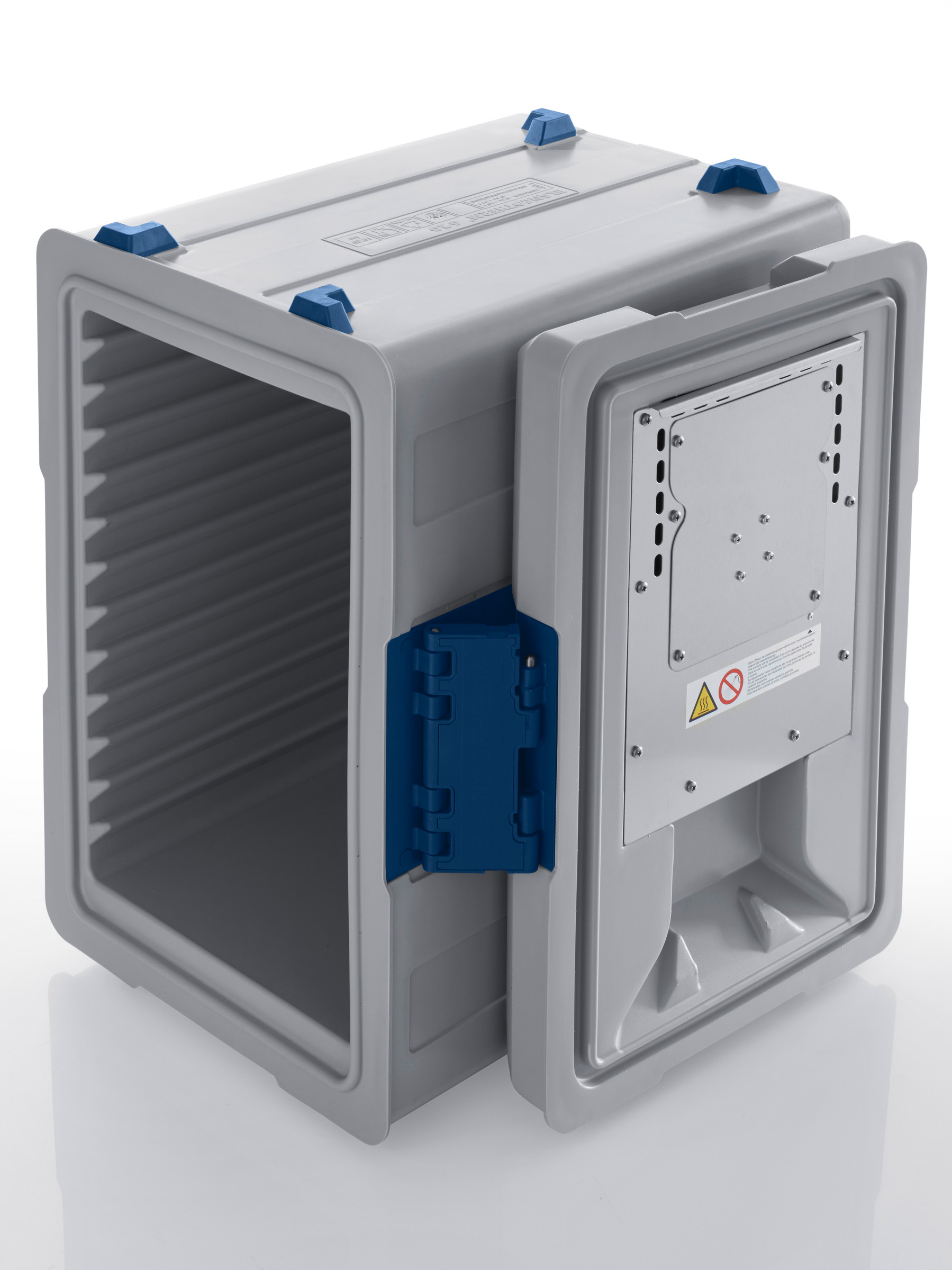 BLANCO BLANCOTHERM 620 KBRUH, Speisentransportbehälter aus Kunststoff, umluftbeheizt, mit digitalem Temperaturregler zur